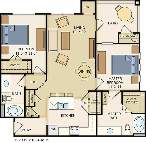 Floor plan B2