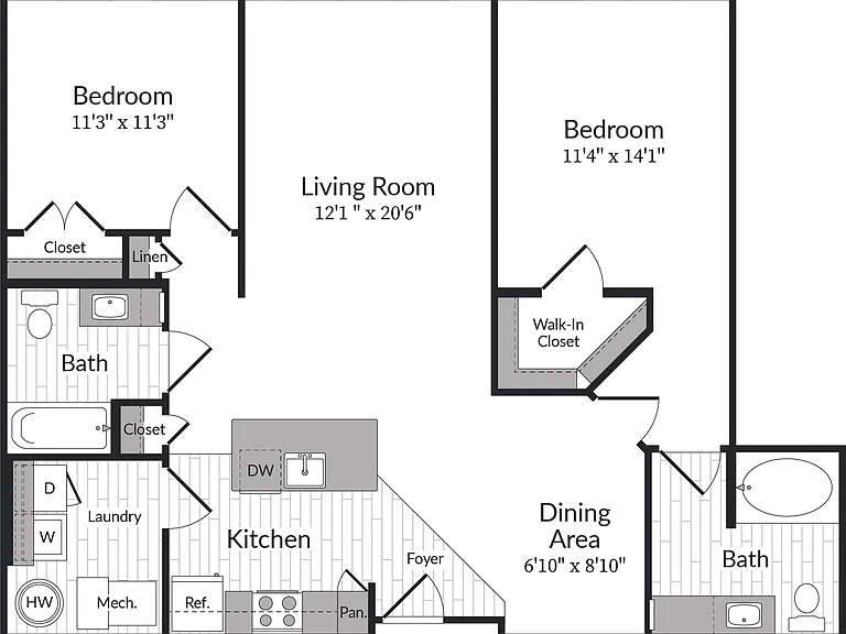Creekstone Village Apartments — Photo 100