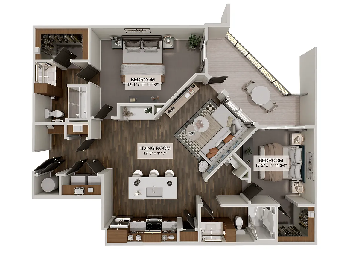 Floor plan Outlook (B2)