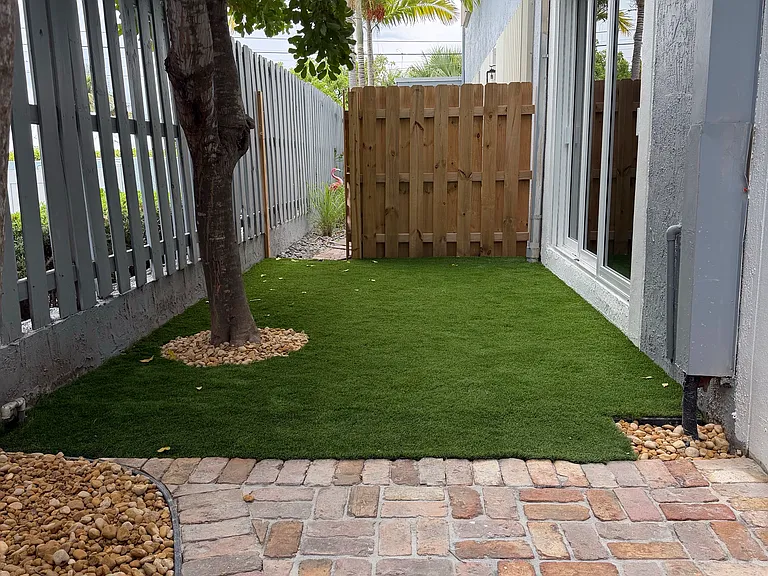 Backyard Right Side