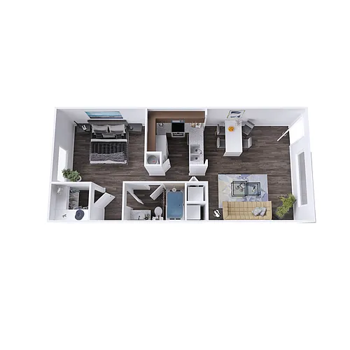 Floor plan A3 Renovated