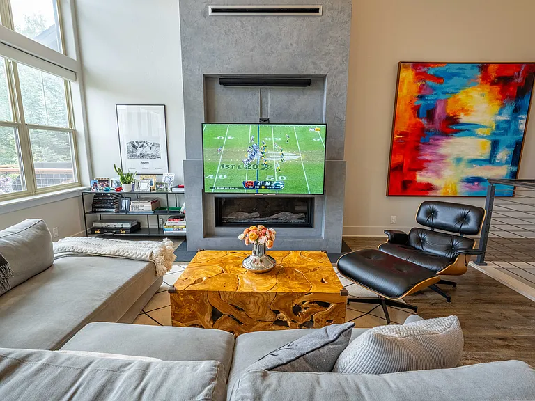 Living Room in entertainment mode