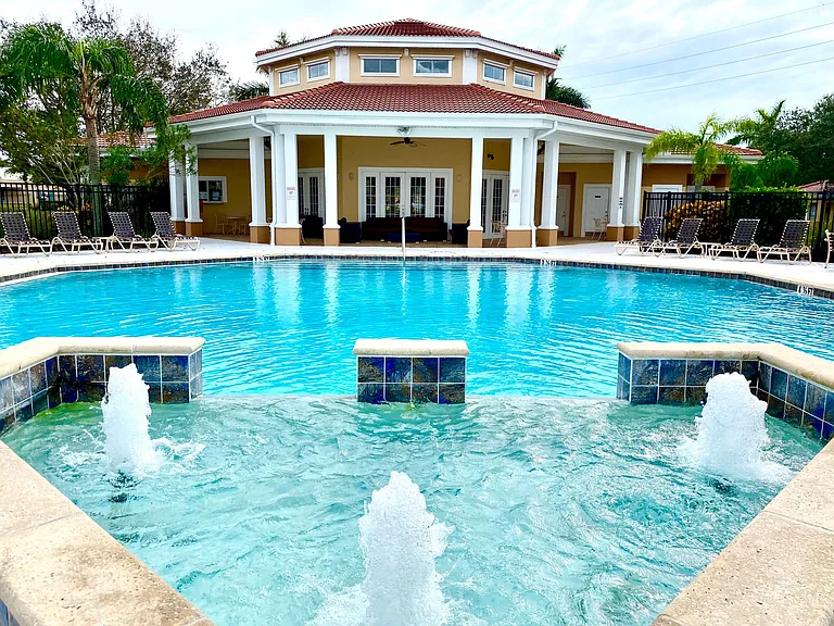 Award winning community pool heated in winter