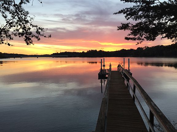 Sunsets from your own pier.