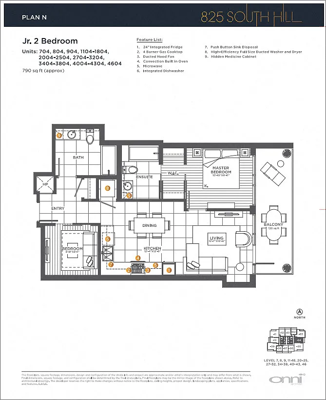 Floor plan PLAN N