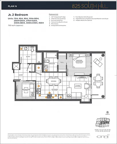 Floor plan PLAN N