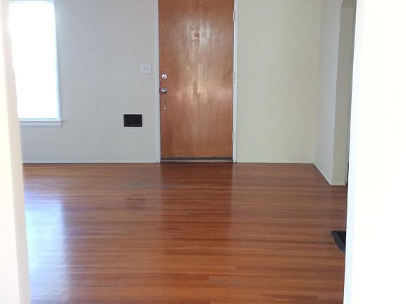 Front door to living room