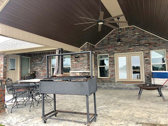 Huge back porch