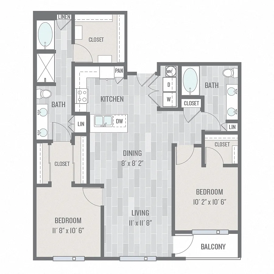 Floor plan Prairie Clover