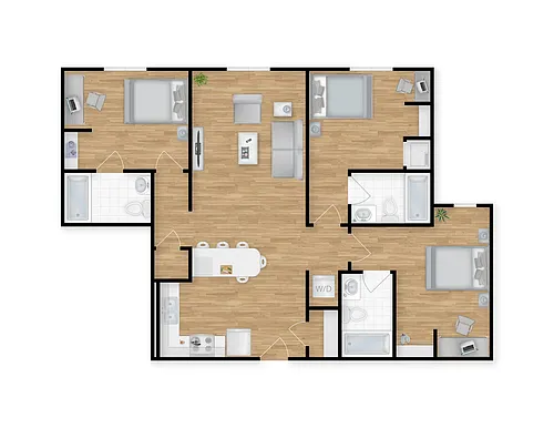 Floor plan Daly