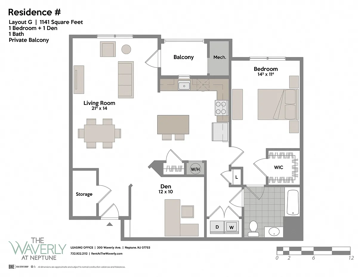 Floor plan Layout G