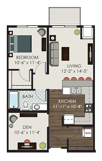Floor plan The Kincaid