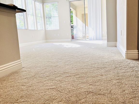 Spacious and light living room. Brand new carpet.