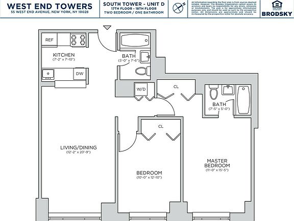 2nd image of 75 W End Ave #S18d