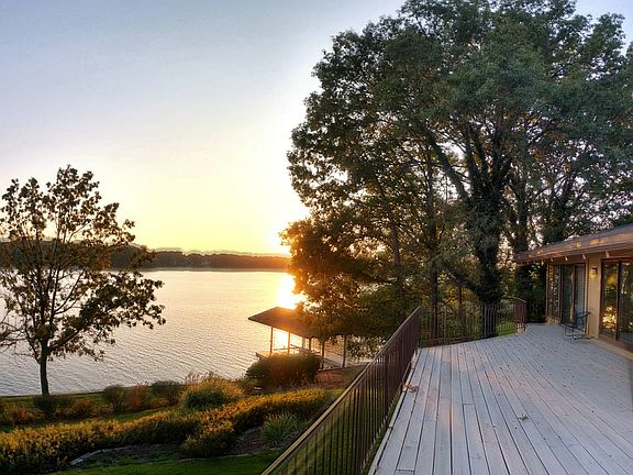 Amazing sunset from the deck