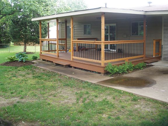 the deck