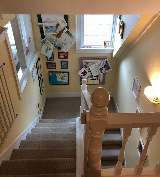 Stairs to 3rd floor
