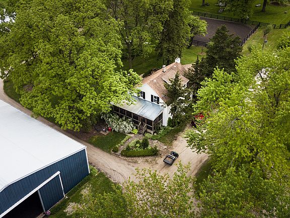 Aerial View of Farmhouse!