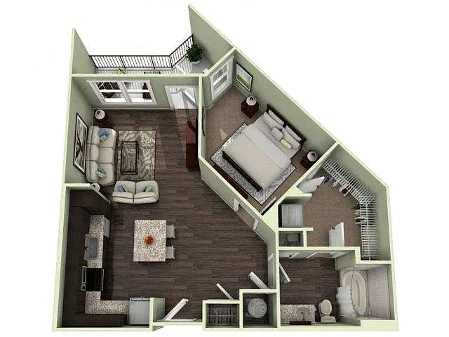 Floor plan POLK