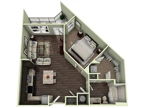 Floor plan POLK