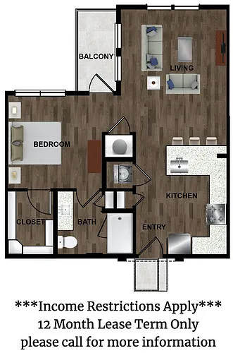 Floor plan Abstract | A1a - EH | Essential Housing