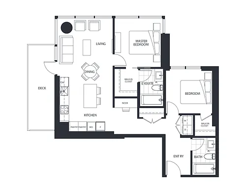 Floor plan Plan C