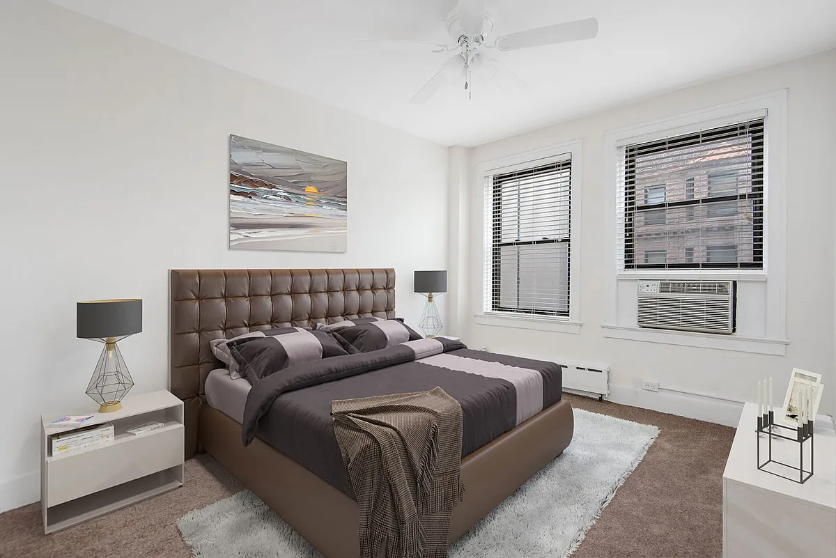 Floor plan 2-BR/1BA