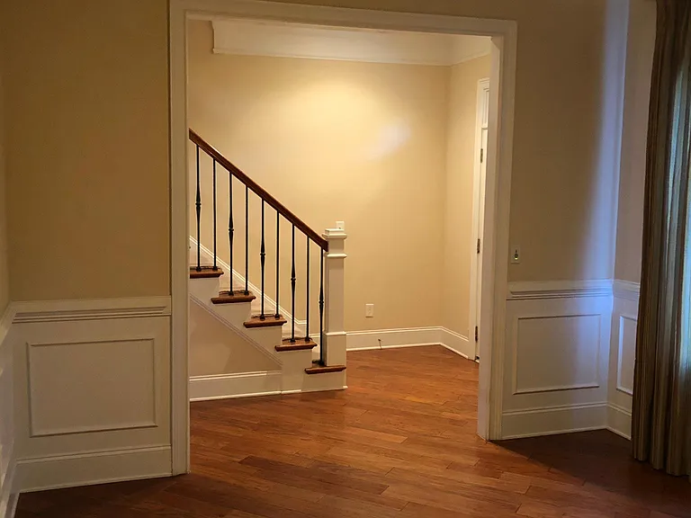 Office/Dining looking to Front Entrance