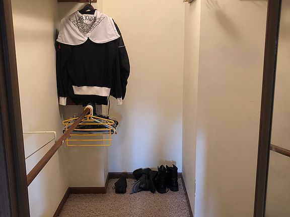 Master walk-in closet