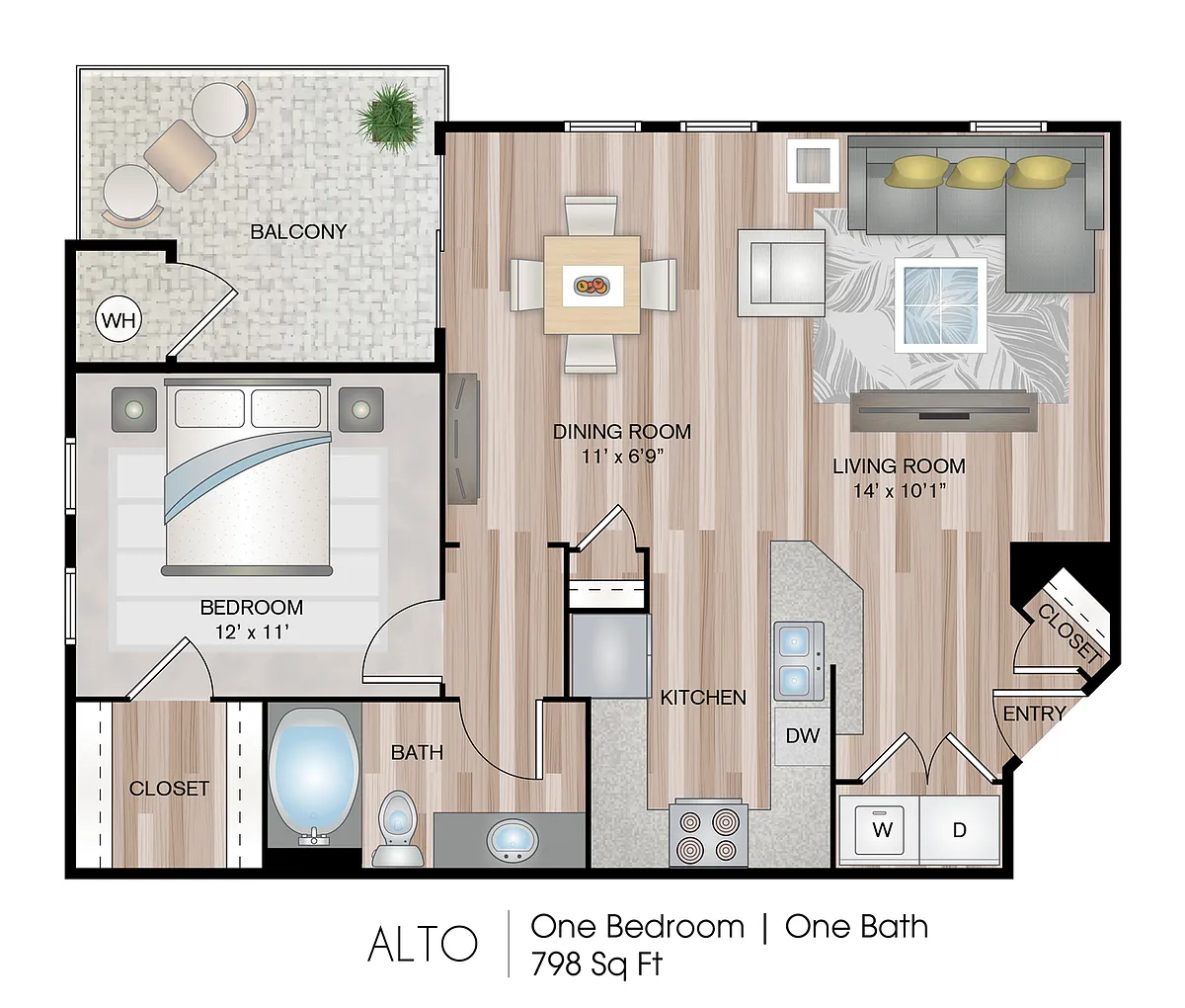 Floor plan Alto