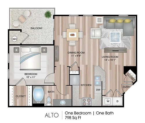 Floor plan Alto