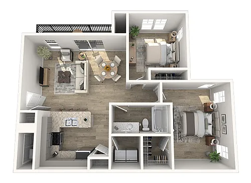 Floor plan 2X1-904