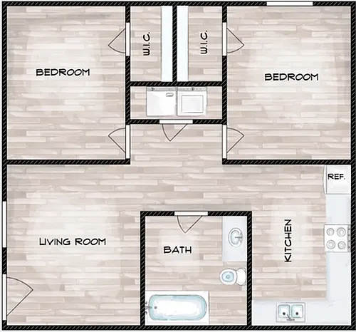 Floor plan Retreat
