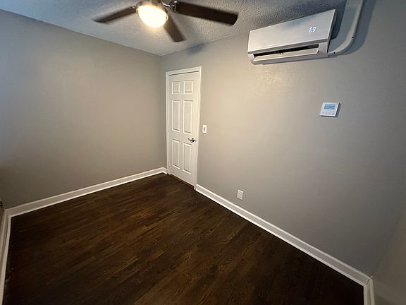 Bedroom - looking from the other side - mini split and ceiling fan