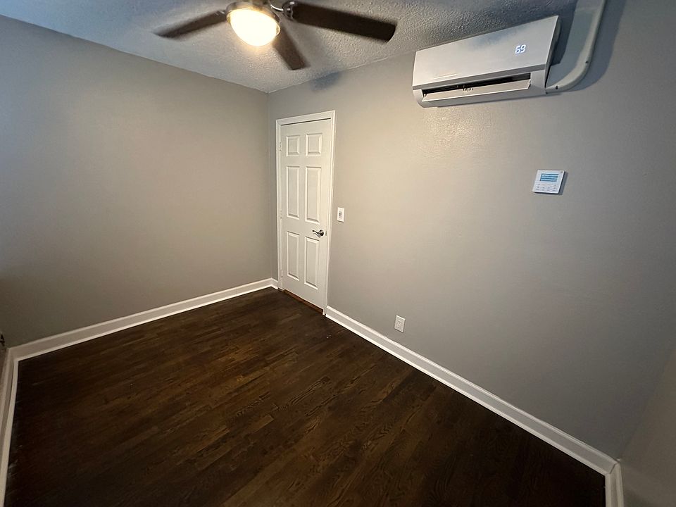 Bedroom - looking from the other side - mini split and ceiling fan