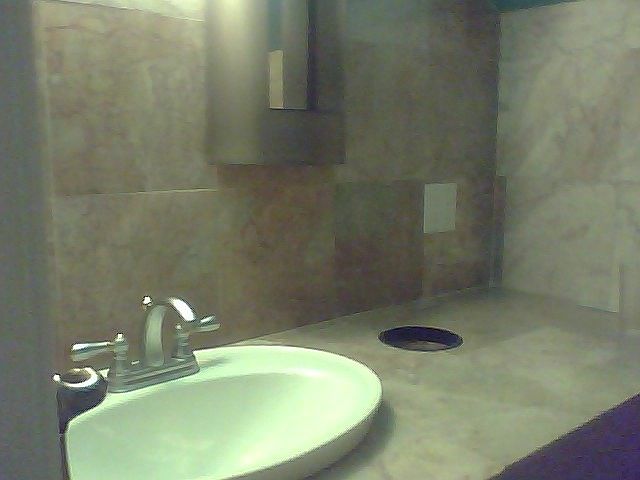 Master Bathroom, Marble tiled