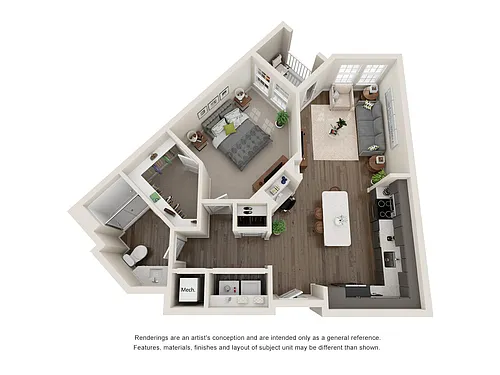 Floor plan Driftwood