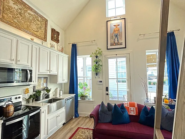 1BR Tiny Home Kitchen