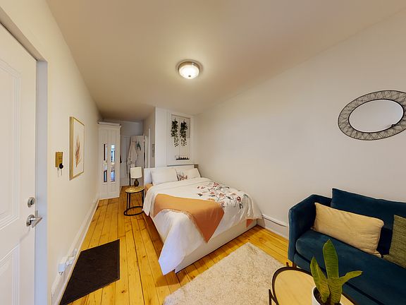Virtually staged to show layout options