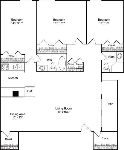 2nd image of 930 Massachusetts Ave #5C