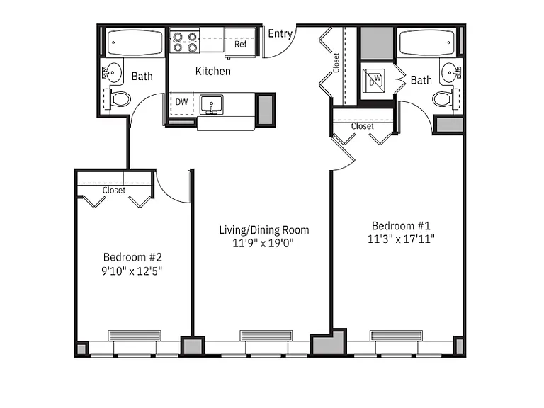 229 Chrystie St #1402-1 — Photo 2