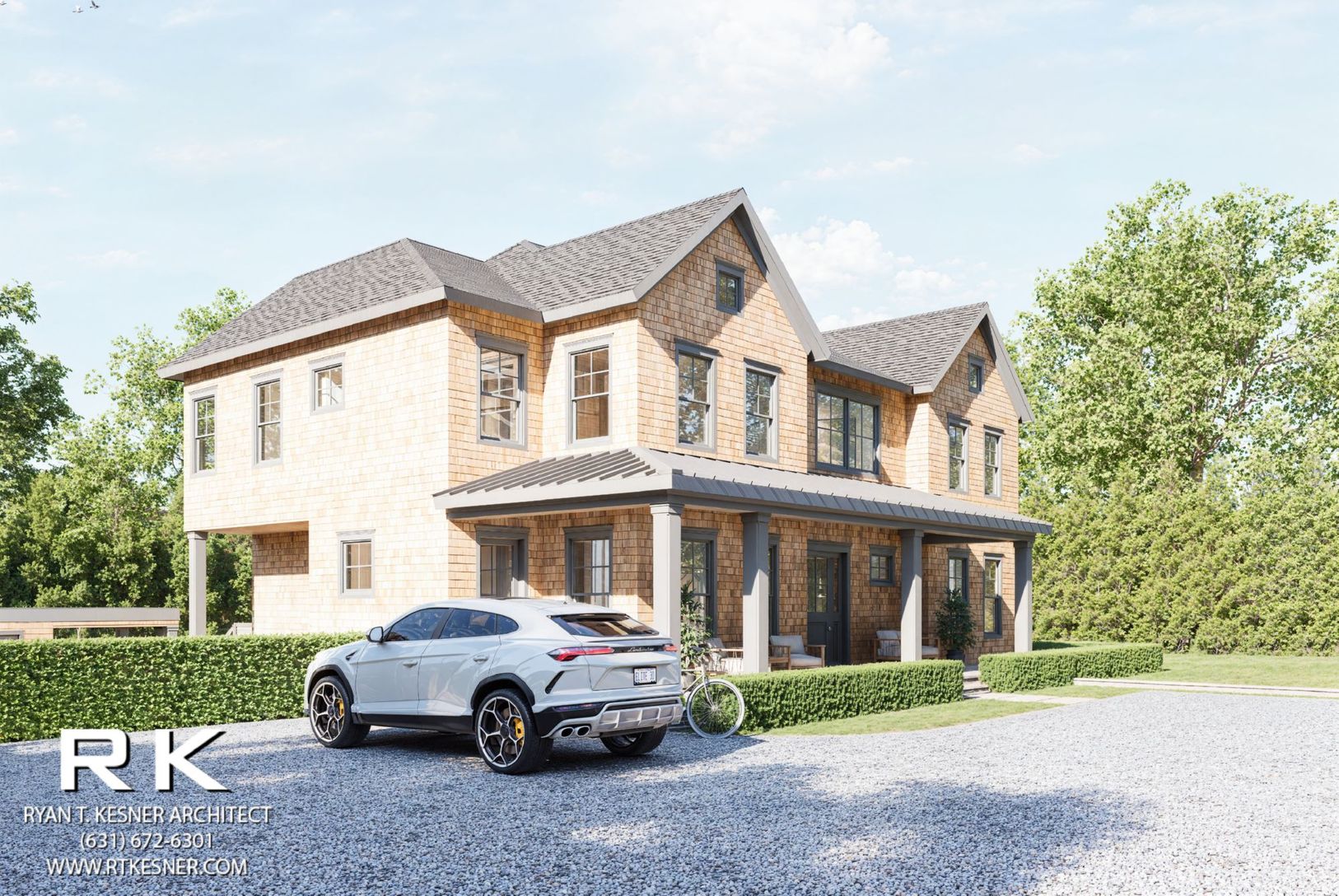  Rendering- Side/Front Elevation