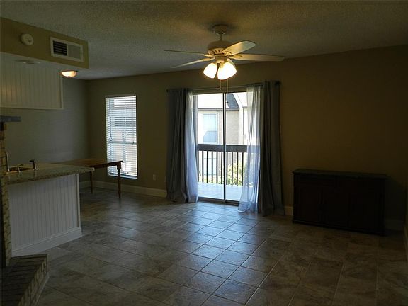 Living area looking towards balcony