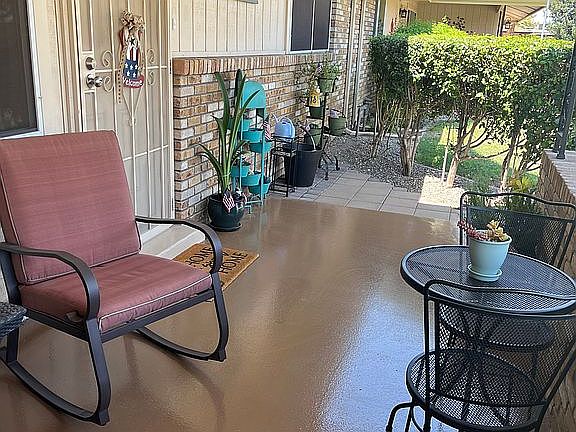 Front patio