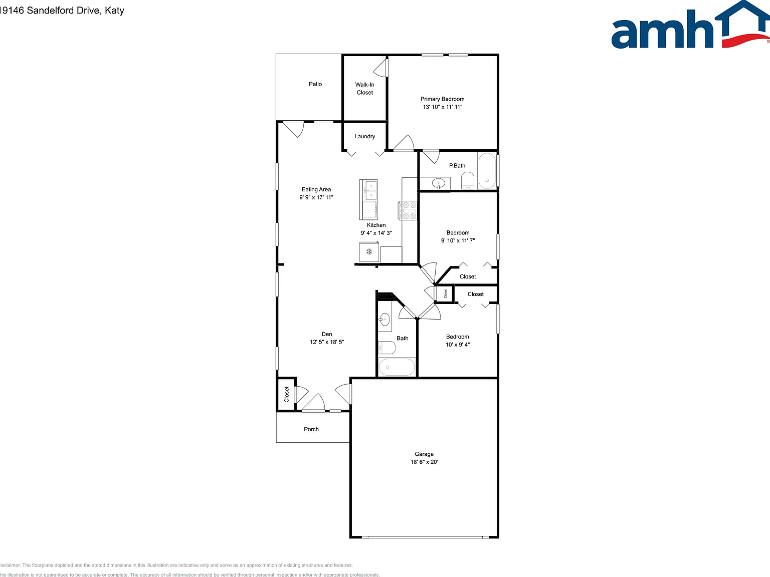3 bed, 2.0 bath, 1192 sqft, $1,870 — Photo 2