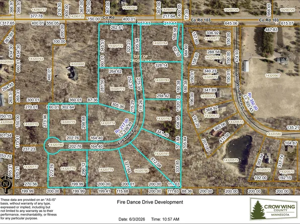 County Road 103, Crosslake, MN 56442