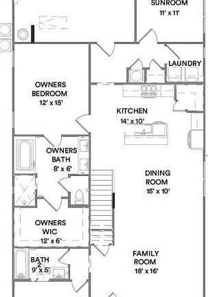 Downstairs Floorplan
