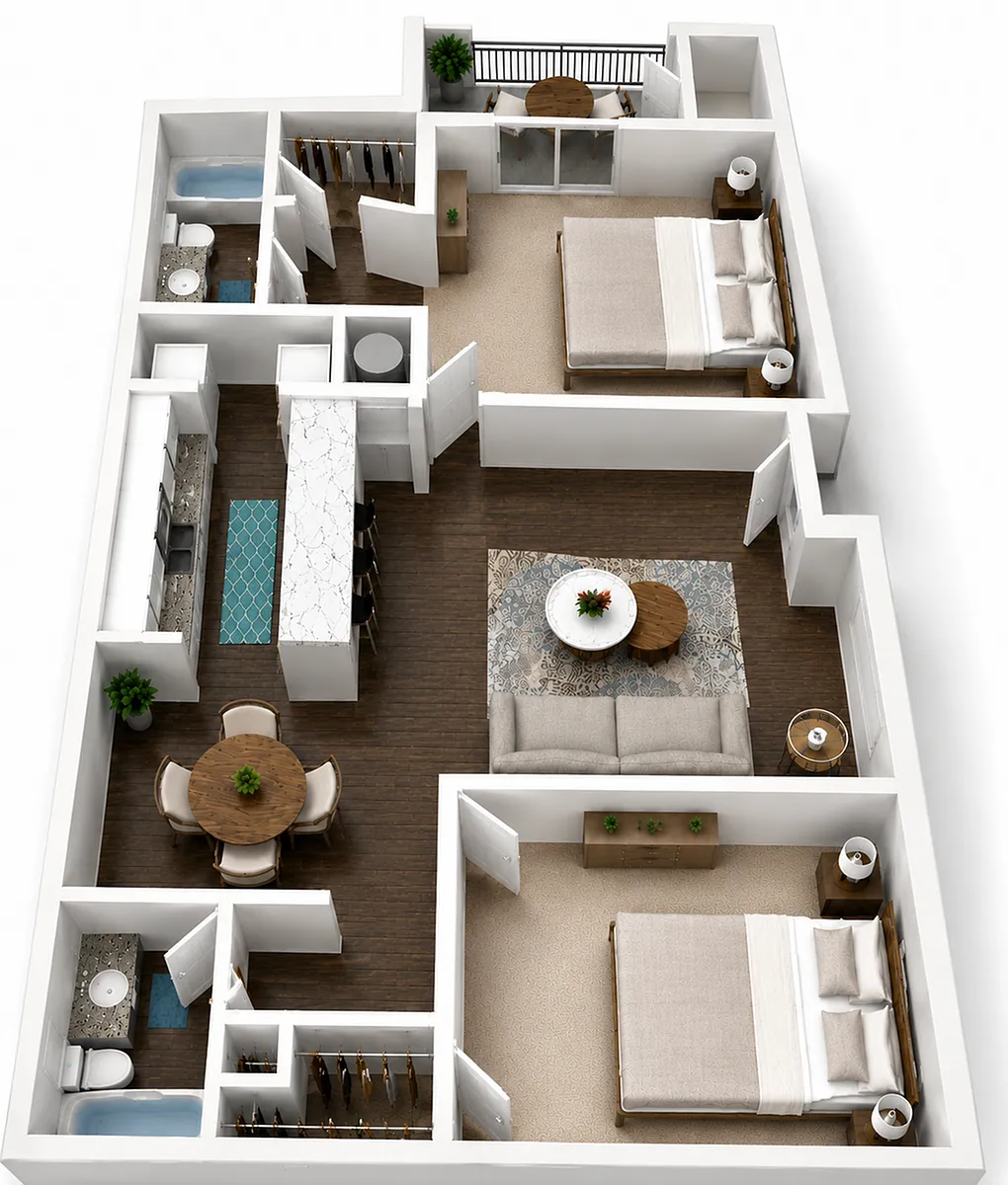 Floor plan Willow
