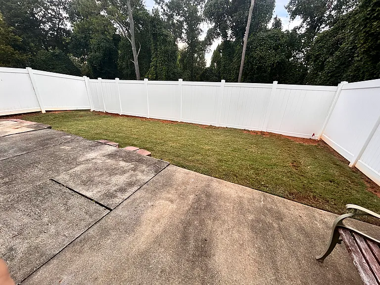 Fenced Yard