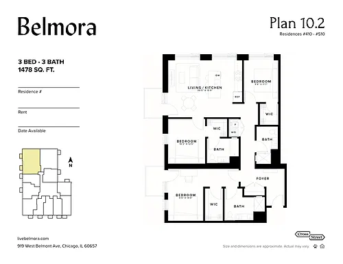 Floor plan Plan 10.1